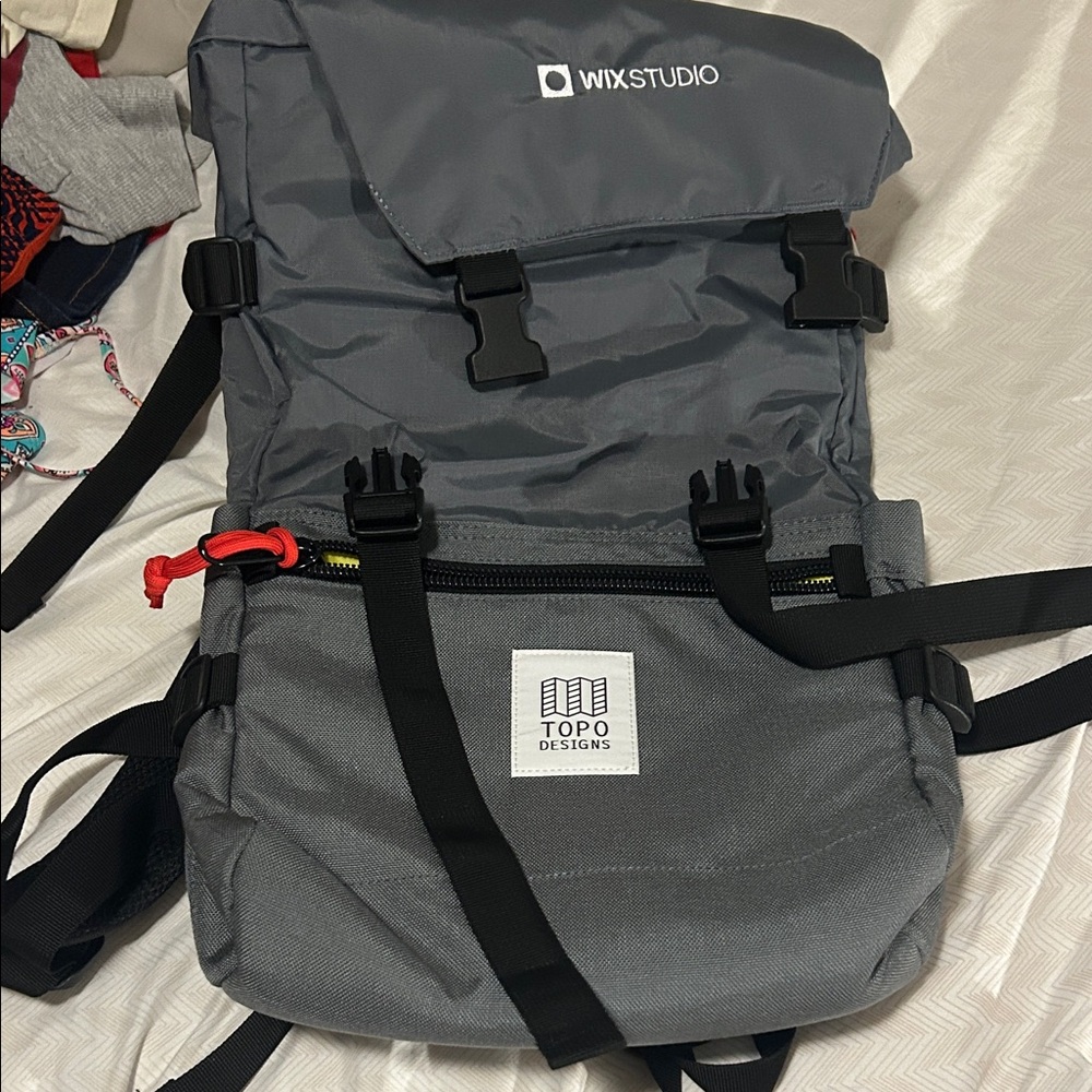 Topo Designs Rover Charcoal Backpack